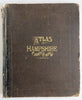 Hampshire County Massachusetts 1873 F.W. Beers Complete Atlas 35 Township Maps