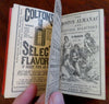 Boston Almanac for 1888 Period Advertising City Guide Calendar Memo Notes