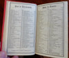 Boston Almanac for 1888 Period Advertising City Guide Calendar Memo Notes