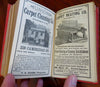 Boston Almanac for 1888 Period Advertising City Guide Calendar Memo Notes