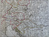 Germany Holy Roman Empire Napoleonic Europe 1806 Desray four sheet map