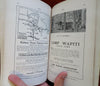 In the Maine Woods 1922 Sportsman's Guide illustrated book w/ large RR map