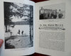 In the Maine Woods Sportsman's Guide 1933 illustrated book w/ large RR map