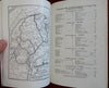In the Maine Woods Sportsman's Guide 1933 illustrated book w/ large RR map