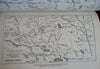 In the Maine Woods Sportsman's Guide 1933 illustrated book w/ large RR map