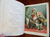 Three Little Kittens Children's Story Nursery Rhyme 1870's color pictorial book