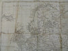Judaism Prussia Wars Karl Linnaeus Europe Jefferys Map 1756 London mag. issue