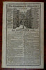 Germany Map Coronation Procession Ostriches Sept. 1761 London mag. full issue
