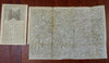 Germany Map Coronation Procession Ostriches Sept. 1761 London mag. full issue