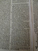 Map Bell'Isle 1761 Angria Commodore James battle Harbor View War in India