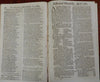 Map Bell'Isle 1761 Angria Commodore James battle Harbor View War in India