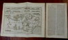 Falkland Islands decorative map Virginia Petition 1770 London mag. full issue