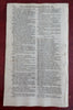 Tea Drinking British Army America William Pitt portrait 1770 scarce London mag.