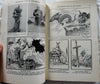 WWI Political Cartoons Turkey Chopping Block 1915 scarce illustrated magazine