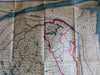 In the Maine Woods Sportsman's Guide 1926 illustrated book w/ large RR map