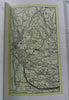 In the Maine Woods Sportsman's Guide 1924 illustrated book w/ large RR map