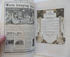 Zeppelins North Pole Discovery Hawaiian Annex 1909 rare Mag. world globes cover