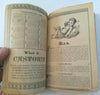 Castoria Patent Medicine Promotional Almanac Calendar Zodiac 1885 Presidents