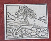 Religion Temples Worship Mythical Creatures 1598 Munster lot x 6 engravings