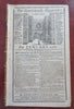 German War map 1761 magaz. Mississippi River description Society of Quakers