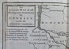 German War map 1761 magaz. Mississippi River description Society of Quakers