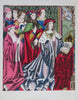 Medieval European Noble & Royal Fashion Henry VI c. 1843 Lot x 5 prints
