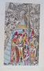 Medieval European Nobles & Royals Tournament Fashion c. 1843 Lot x 4 prints