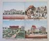 India Ethnic Views & Costume Prints Street Scenes 1886 Lot x 6 prints
