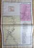 Franklin County Massachusetts Atlas 1871 FW Beers complete atlas 37 folio maps
