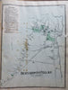 Franklin County Massachusetts Atlas 1871 FW Beers complete atlas 37 folio maps