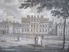 Buckingham Palace British Royal Residence U.K. c. 1790's engraved print