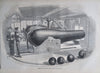 Richmond Map Iron Clad Ship 1862 Richmond VA map Harper's Civil War