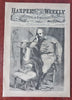 Garibaldi cover After the Battle 1862 Thomas Nast Harper's Civil War 2 lg. maps