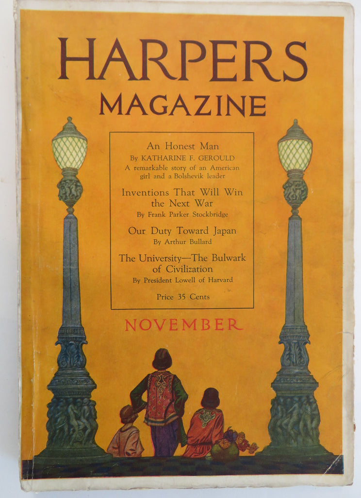 Japan War Weapons Bolshevism Short Stories November 1919 Harper's Magazine