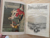 Frank Leslie's Monthly 1885 rare wood engravings illustrated fine leather book