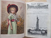 Frank Leslie's Monthly 1885 rare wood engravings illustrated fine leather book