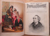 Frank Leslie's Monthly 1885 rare wood engravings illustrated fine leather book