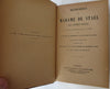 Madame de Stael Memoirs French Philosopher & Theorist c. 1840 leather book