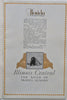 Florida Land of Sunshine Tourist book 1930 Illinois Central Railroad route maps