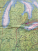 Mohawk Airlines System Route Tourist Info 1968 aviation promo brochure