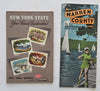 New York State Travel Info Tourism 1940's Lot x 2 pictorial promo books