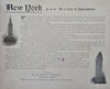 New York City Manhattan Street Scenes Architectural Views c. 1905 souvenir album