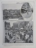 New York City Manhattan Street Scenes Architectural Views c. 1905 souvenir album