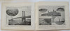 New York City Manhattan Street Scenes Architectural Views c. 1905 souvenir album