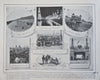 New York City Manhattan Street Scenes Architectural Views c. 1905 souvenir album