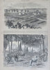 Sherman in Georgia Grant Hooker Petersburg Harper's 1864 Civil War newspaper
