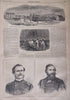 Sherman in Georgia Grant Hooker Petersburg Harper's 1864 Civil War newspaper