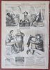 New York April Fool's Day Vassar 1861 Harper's Civil War newspaper map