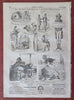 Washington D.C. aerial view 1861 Harper's Civil War July 4th Pickens VA Zouaves