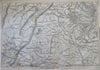 Battle Bull Run Virginia Map Fort Monroe birds-eye view 1861 Harper's Civil War